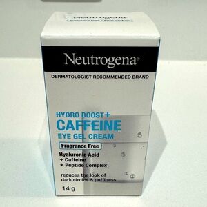 ⭐️BRAND NEW IN BOX Neutrogena Hydro Boost Caffeine Eye Gel Cream